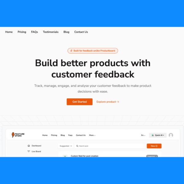 The Ultimate SaaS for Feedback & Feature Management